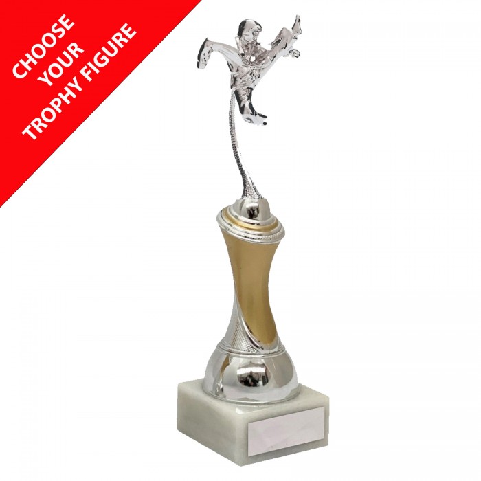 METAL FIGURE TROPHY   - AVAILABLE IN 3 SIZES